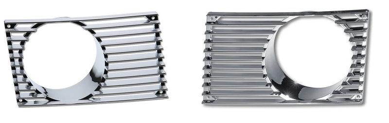 Porsche Fog Light Grille Set - Chrome - 914 70-74 914-559-235-10 | 914-559-236-10