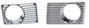 Porsche Fog Light Grille Set - Chrome - 914 70-74 914-559-235-10 | 914-559-236-10