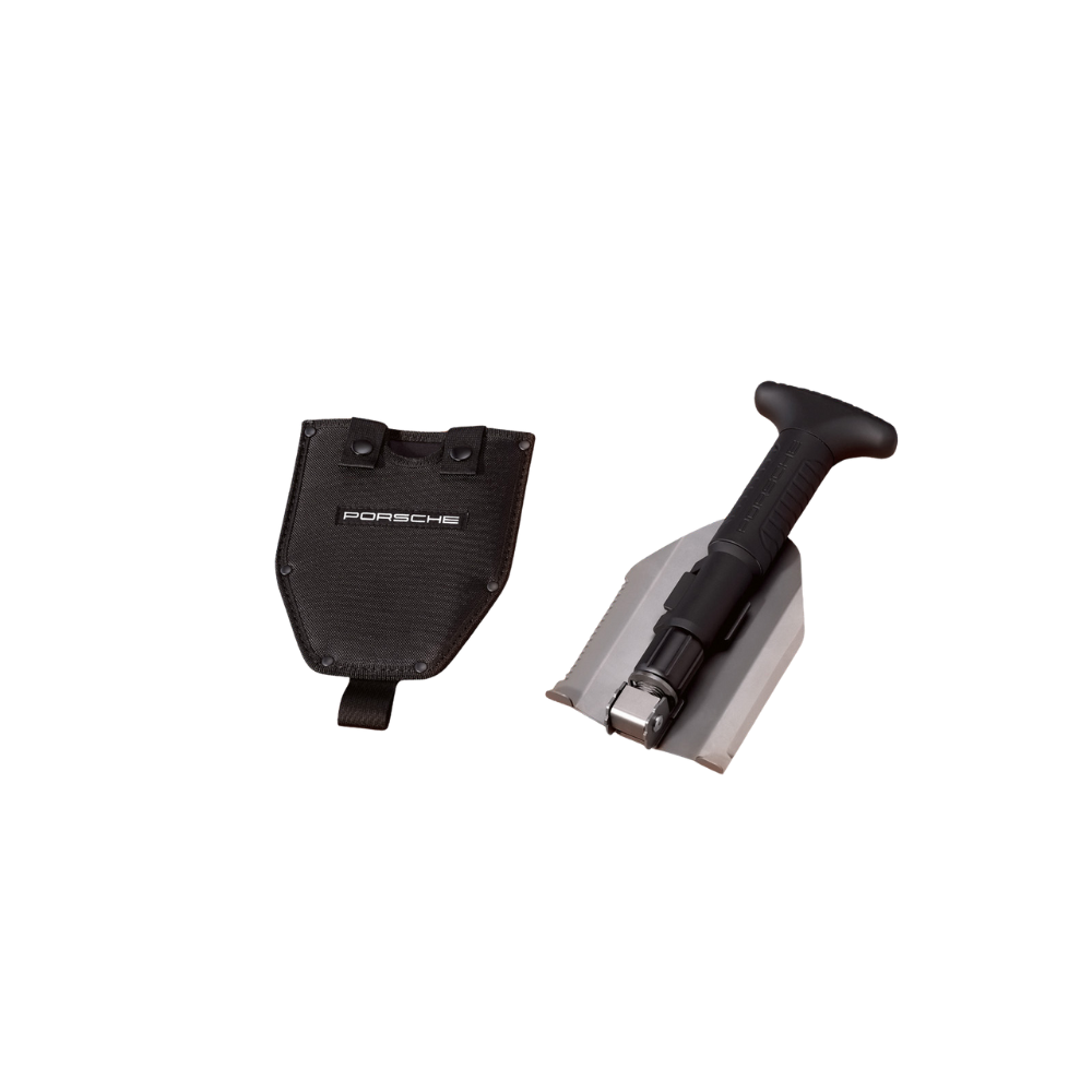 Porsche Folding Shovel - Black - 556MM