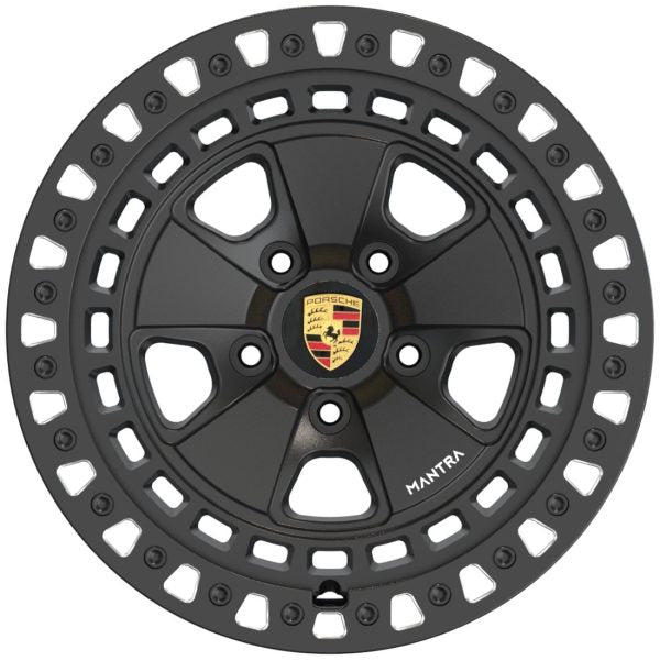 Porsche Fox Forged Beadlock Wheel Satin Black 18x9 - Cayenne FOX-FORGED-BEADLOCK-1890-5130-20-SB