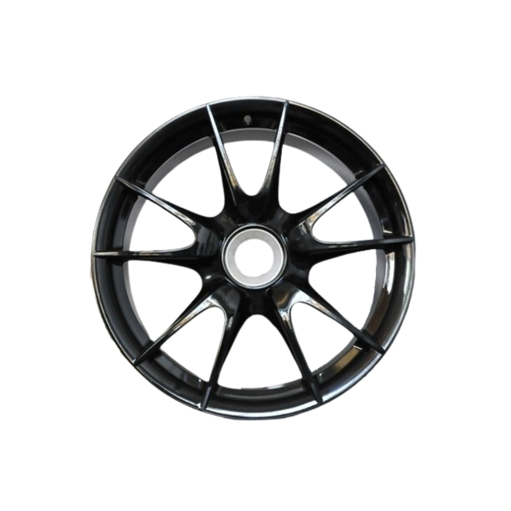 Porsche Front Black Alloy Wheel 9JX19 ET47 - 911 07-11 99736215796041