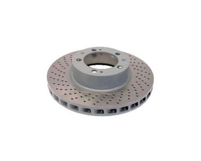 Porsche Front Brake Disc - Left - 911 Turbo | 1993-1994 965-351-045-00
