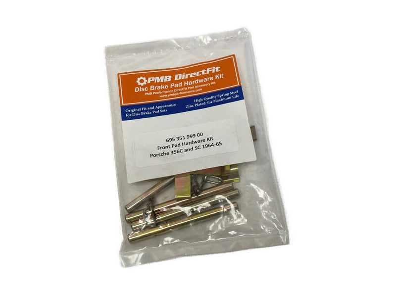Porsche Front Brake Pad Hardware Kit - 356C 64-65 695-351-999-00