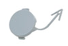 Porsche Front Bumper Tow Hook Eye Cap - 911 05-08 99750570300G2X