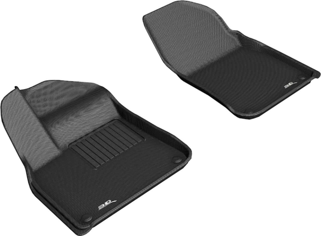Porsche Front Floor Mat Black - Cayenne 19-23 L1PO01911509