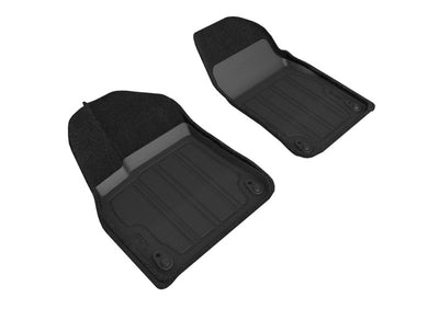 Porsche Front Floor Mat Black - Cayenne 19-24 SLPO01914709