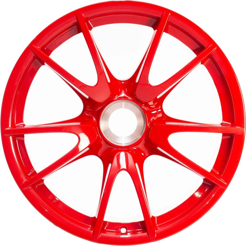 Porsche Front Guards Red Alloy Wheel 9JX19 ET47 - 911 07-11 9973621579684A