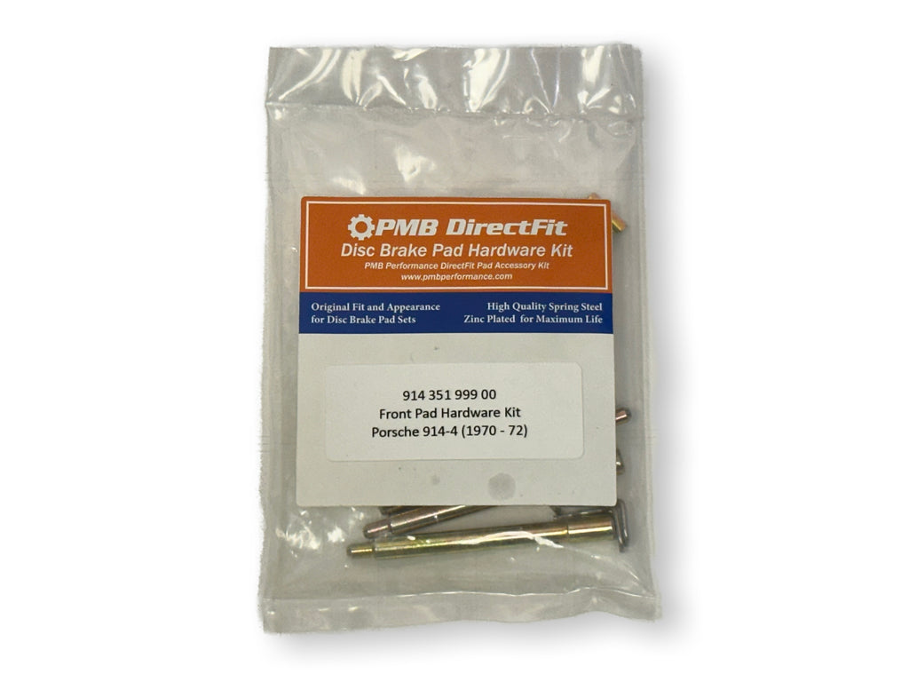 Porsche Front Pad Hardware Kit - 914 70-72 914-351-999-00