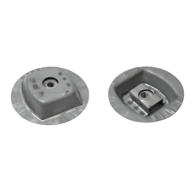 Porsche Front Seat Mount - Pair - 356B T6 62-63 - 356C 64-65 PP123