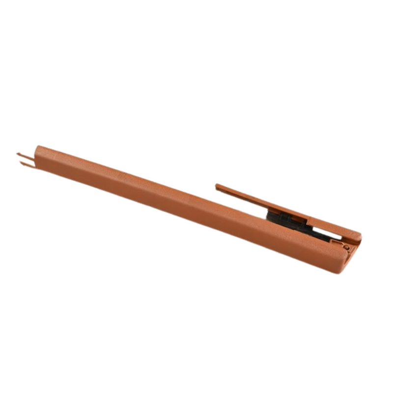 Porsche Front Seat Rail Cover - Chestnut Brown - Cayenne | 2008-2010 95552135103K40