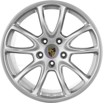 Porsche Front Silver Alloy Wheel 8.5JX19 ET53 - 911 07-11 997-362-156-95