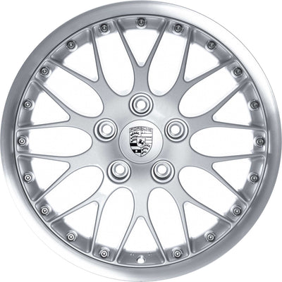 Porsche Front Silver Alloy Wheel 8JX18 ET52 - 911/Boxster 85-12 993-362-136-50