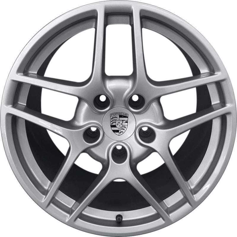Porsche Front Silver Alloy Wheel 8JX19 ET57 - Boxster/Cayman 09-12 997-362-157-01