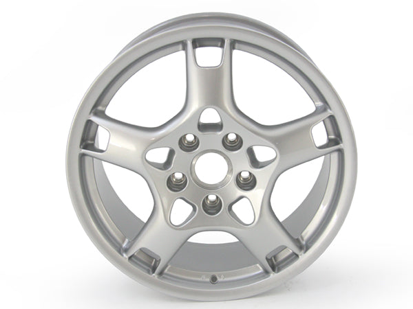 Porsche Front Silver Alloy Wheel 8JX19 ET57 - Boxster/Cayman 05-08 997-362-156-07