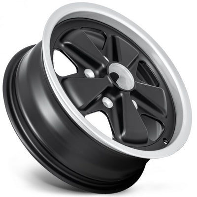 Porsche Fuchs Classic Wheel Black 15x6 - 911/912E/930 FE150601303671BCLASSIC