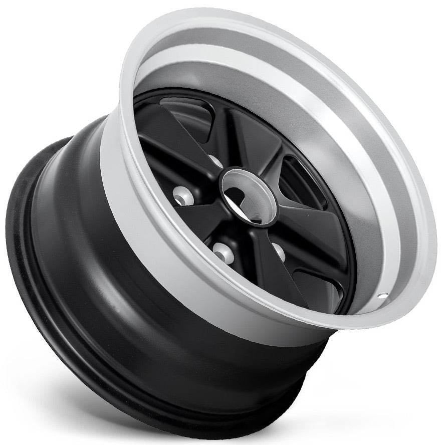 Porsche Fuchs Wheel Black 15x9 - 911/912E/930 FE150901300371B
