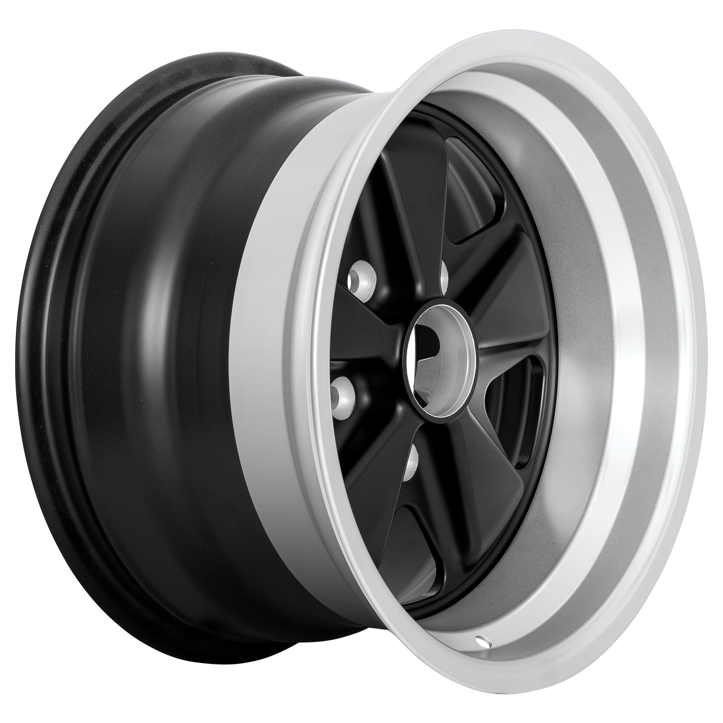 Porsche Fuchs Wheel Black 15x9 - 911/912E/930 FE150901300371B