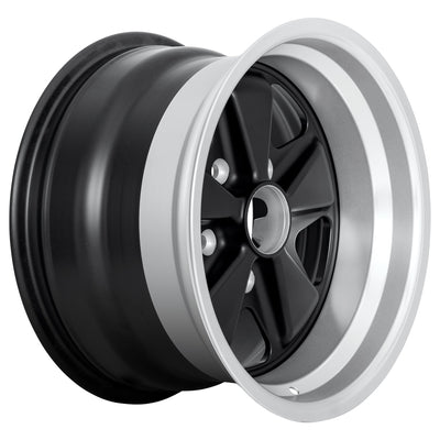Porsche Fuchs Wheel Black 15x9 - 911/912E/930 FE150901300371B