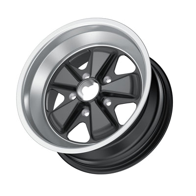 Porsche Fuchs Wheel Black 16x8 - 911/912E/930 FE160801301071B