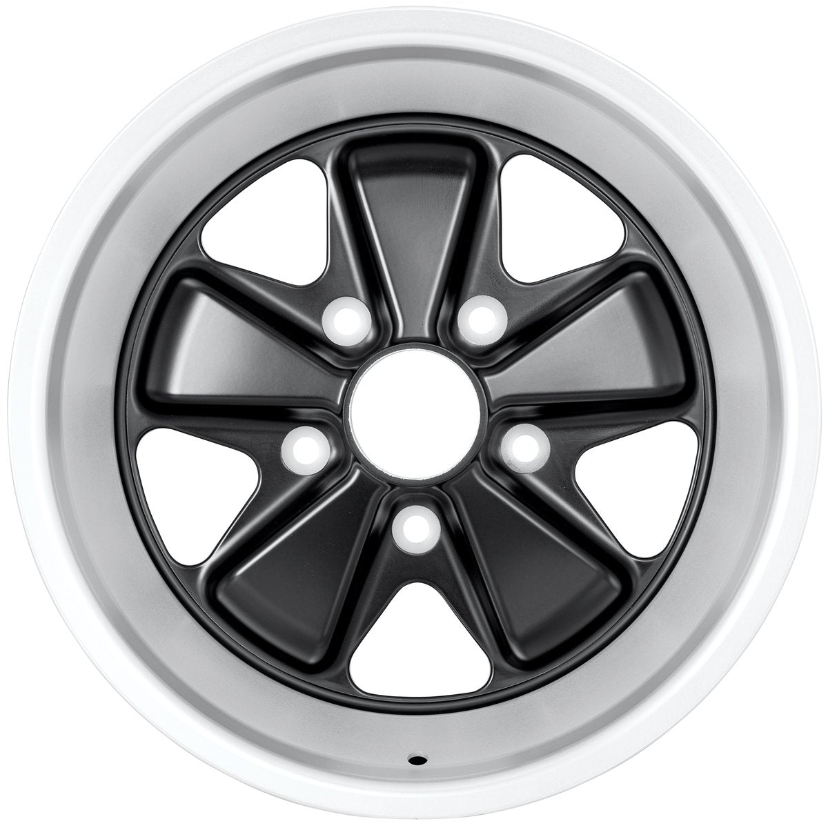 Porsche Fuchs Wheel Black 16x8 - 911/912E/930 FE160801301071B