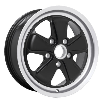 Porsche Fuchs Wheel Black 17x7 - 911/944/928/968 FR170701305571B