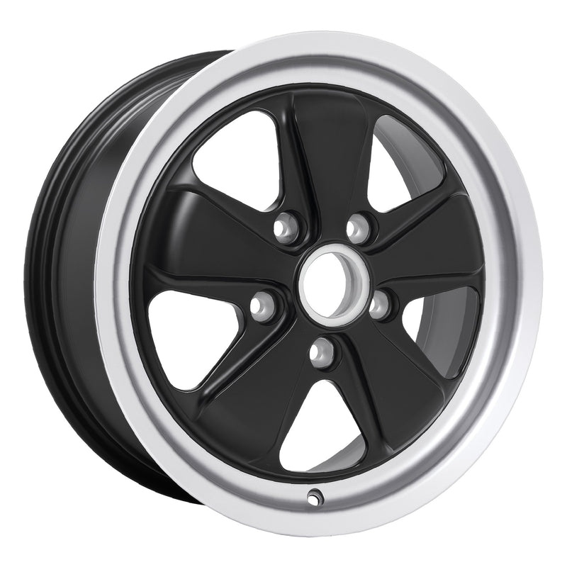 Porsche Fuchs Wheel Black 17x7 - 911/944/928/968 FR170701305571B