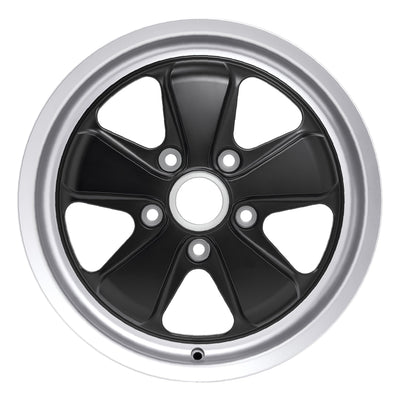 Porsche Fuchs Wheel Black 17x7 - 911/944/928/968 FR170701305571B
