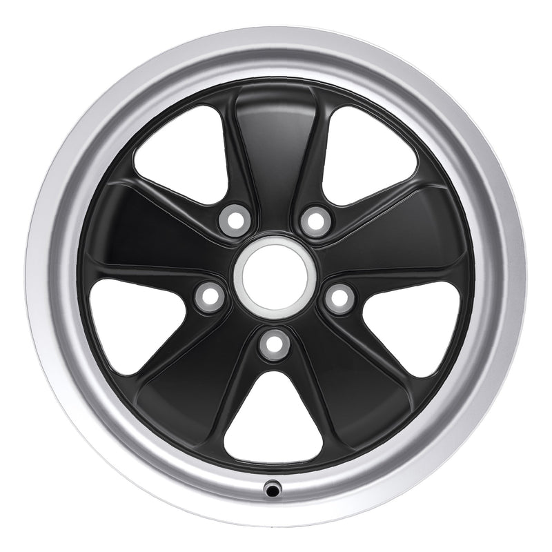 Porsche Fuchs Wheel Black 17x7 - 911/944/928/968 FR170701305571B