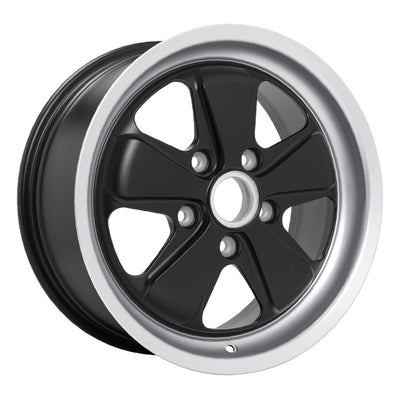 Porsche Fuchs Wheel Black 17x8 - 911/944/928/968 FR170801305271B