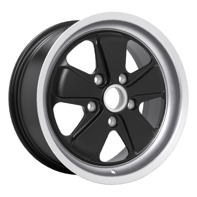 Porsche Fuchs Wheel Black 17x8 - 911/944/928/968 FR170801305271B