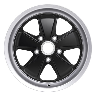 Porsche Fuchs Wheel Black 17x8 - 911/944/928/968 FR170801305271B