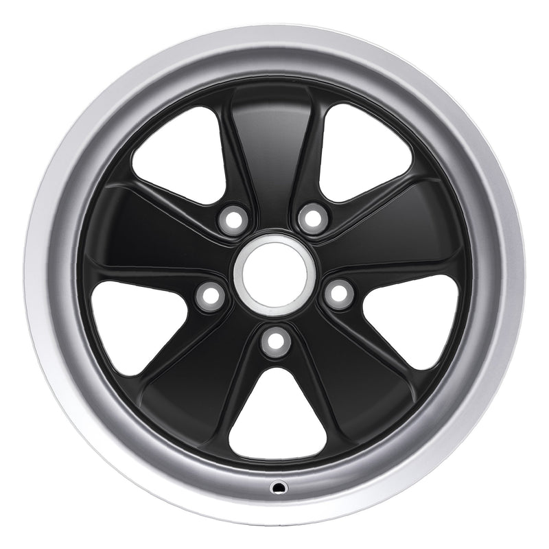 Porsche Fuchs Wheel Black 17x8 - 911/944/928/968 FR170801305271B