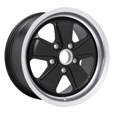 Porsche Fuchs Wheel Black 17x9 - 911/944/928/968 FR170901305571B