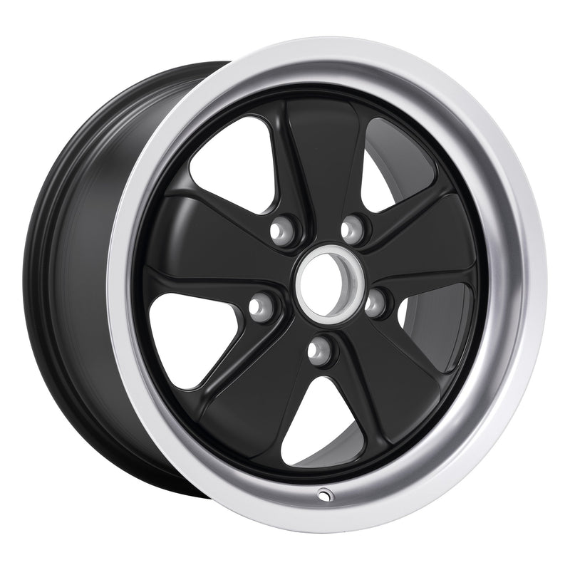 Porsche Fuchs Wheel Black 17x9 - 911/944/928/968 FR170901305571B