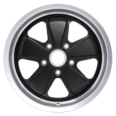 Porsche Fuchs Wheel Black 17x9 - 911/944/928/968 FR170901305571B