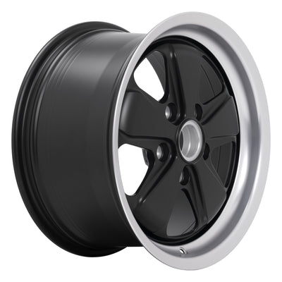 Porsche Fuchs Wheel Black 17x9 - 911/944/928/968 FR170901305571B