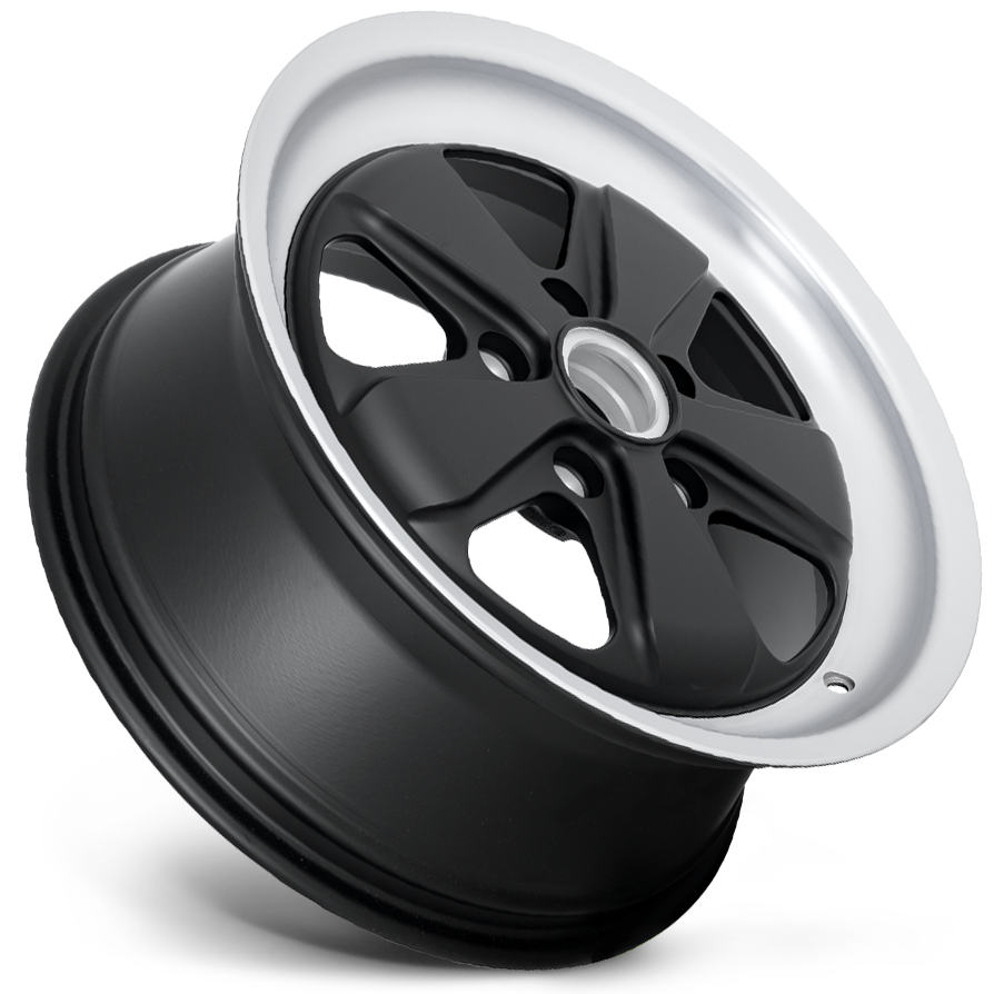 Porsche Fuchs Wheel Black 18x8 - 911 FR180801305271B