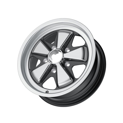 Porsche Fuchs Wheel Silver 15x6 - 911/912E/930 FE150601303671S