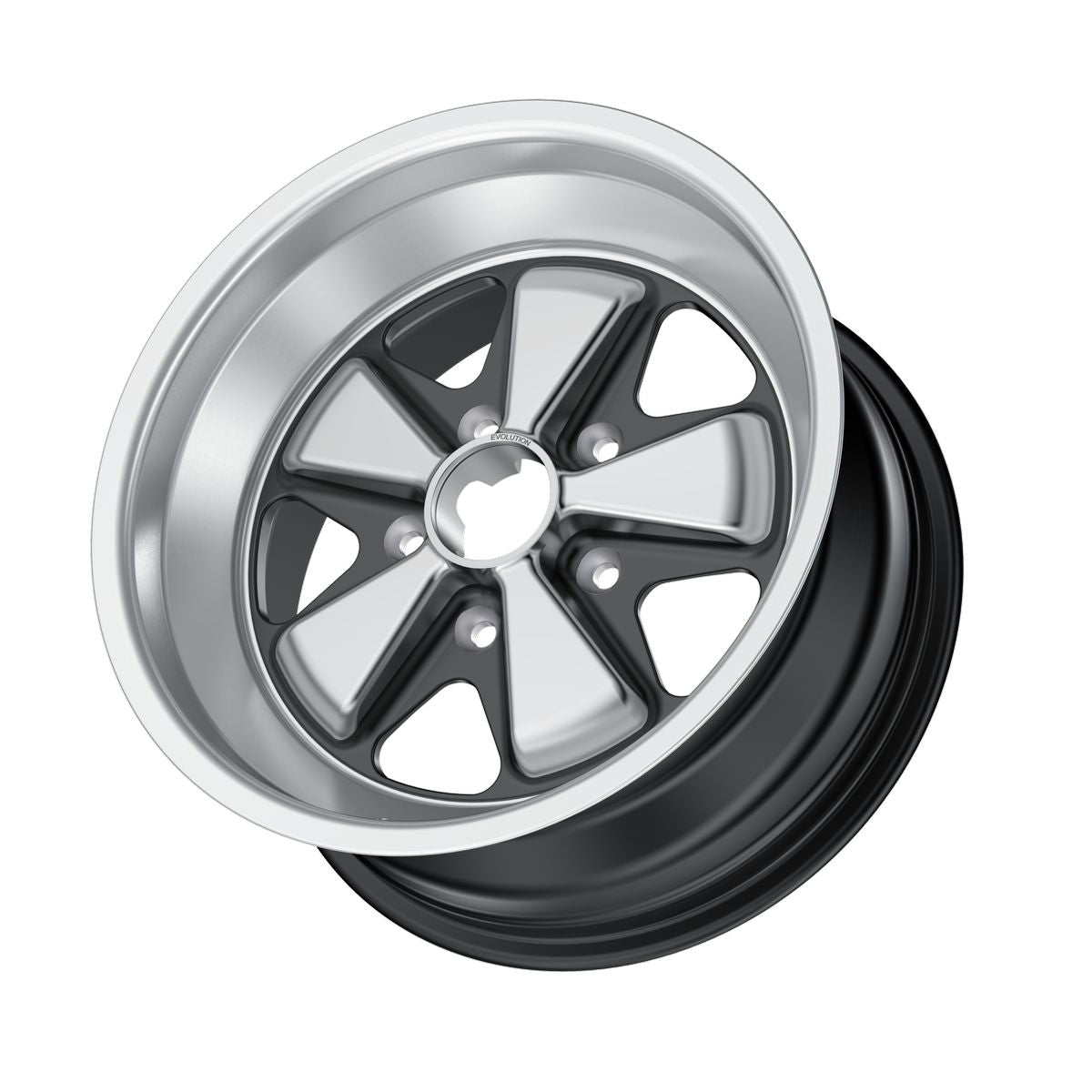 Porsche Fuchs Wheel Silver 16x8 - 911/912E/930 FE160801301071S