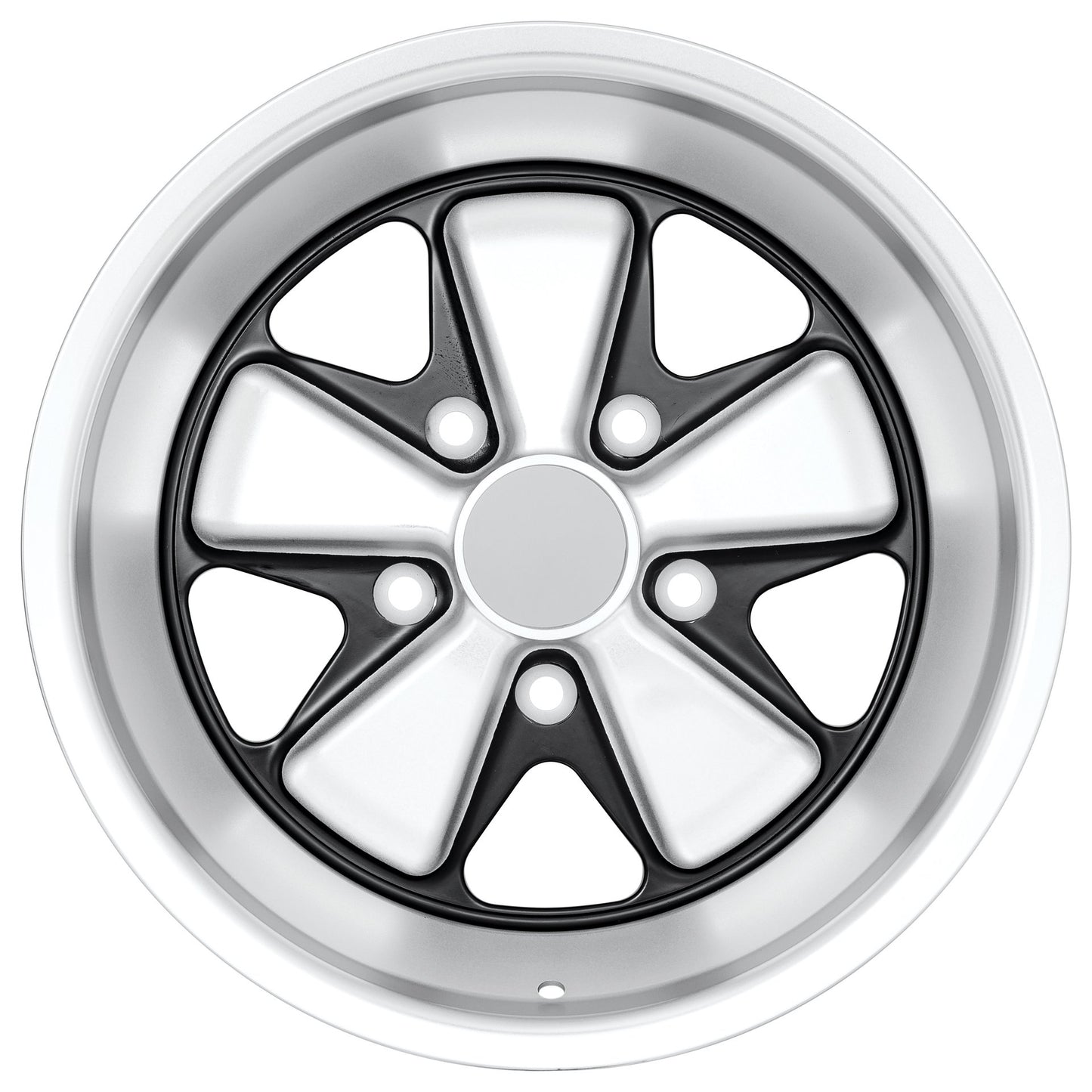 Porsche Fuchs Wheel Silver 16x8 - 911/912E/930 FE160801301071S