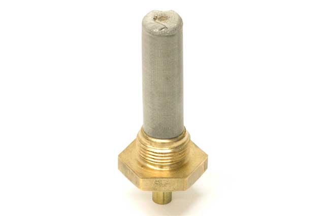 Porsche Fuel Tank Fuel Line Fitting with Screen 22 mm thread & 8 mm fuel line nipple , 911/912 | 1965-1973 90120102306