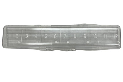 Porsche Fuse Box Clear Plastic Cover - 12 Fuse - 914 70-76 914-612-316-10