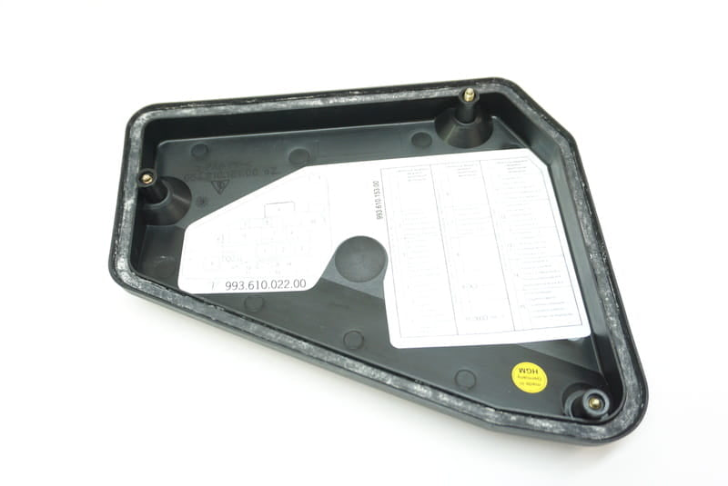Porsche Fuse Box Cover Black - 911 95-98 9936100220001C