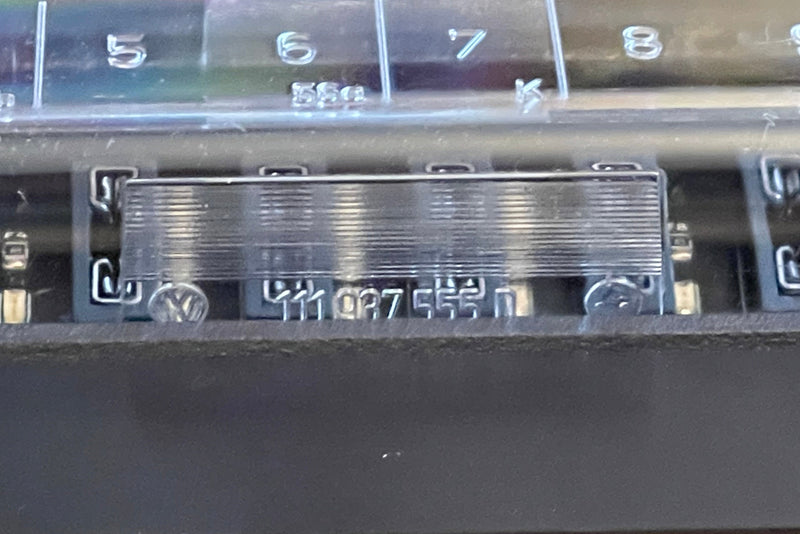 Porsche Fuse Box With Cover - 914/914-6 70-76 RD-914-FP