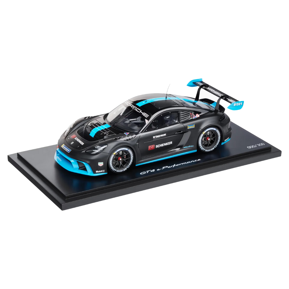 Porsche GT4 E-Performance Resin Collectors Model Car - Scale 1:18