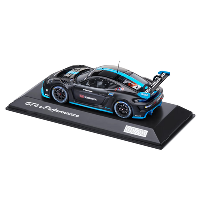 Porsche GT4 E-Performance Resin Collectors Model Car - Scale 1:43