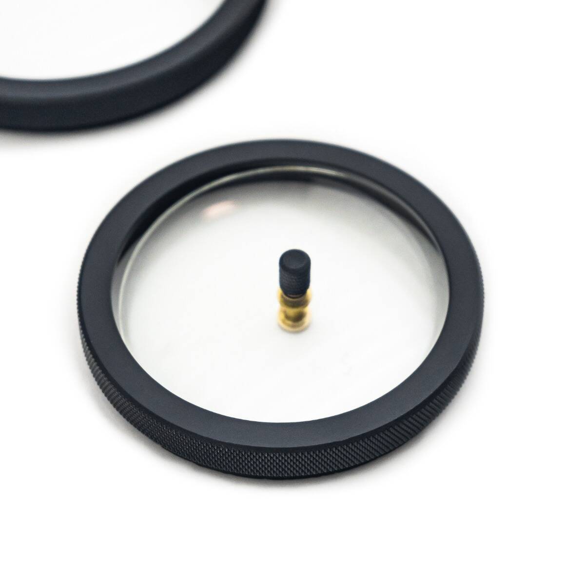 Porsche Gauge Bezels - 911/930/912E 74-89 CB-GAUG-BEZ-BLK-G