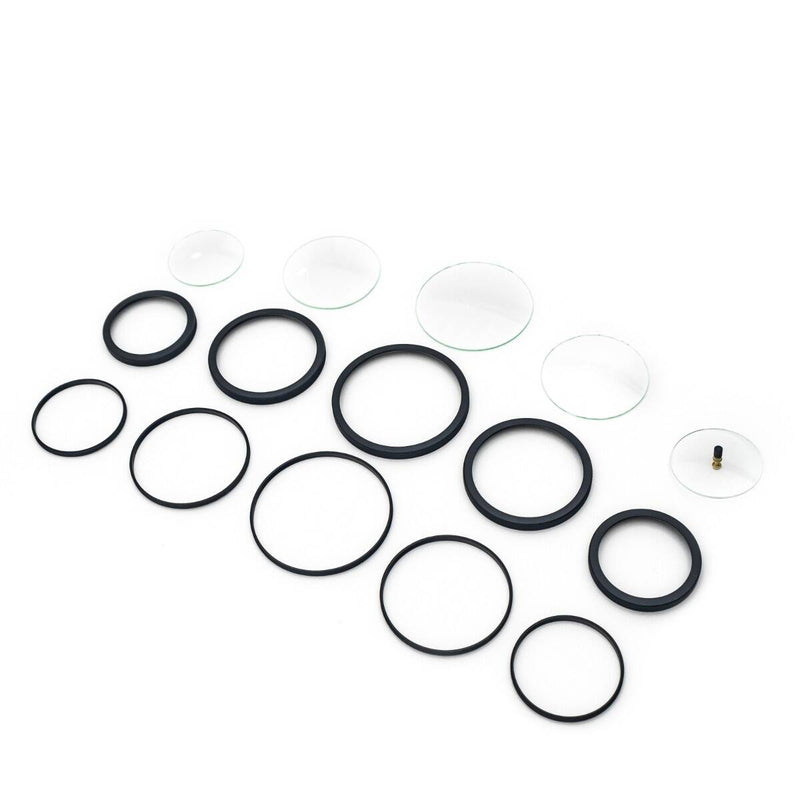 Porsche Gauge Bezels - 911/930/912E 74-89 CB-GAUG-BEZ-BLK-G