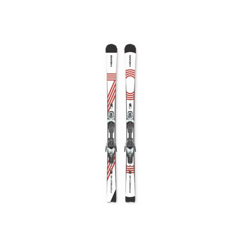Porsche Genuine Porsche 163mm Head 7 Series Ski's - White/Red - WAP062H700P163 WAP062H700P163