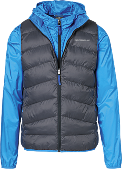Porsche Genuine Porsche 2-In-1 Jacket - GT3 Collection Grey/Blue - WAP811XXL0MGT3 WAP811XXL0MGT3
